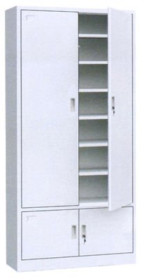 Swing 4 Door Storage Storage Cabinet Credence Cupboard Knock Down Configuration