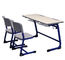 صندلی دانشجویی کلاس با میز تحریر و میز صندلی مخصوص مبلمان مدرسه کلاس