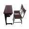 ست صندلی میز مدرسه تاشو ، میز کلاس درس چوبی و میز صندلی