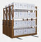 قفسه های قفسه بندی فلزی 3 خط سنگین برای محصولات 500 کیلوگرم بارگیری در هر لایه