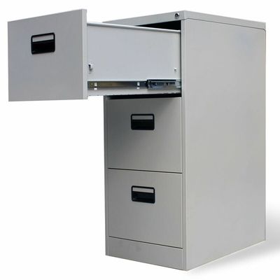کابینت های معلق قابل تنظیم 3 کشو کابینت پر کردن فولادی عمودی